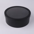 Gift Box with Acrylic Window Round Eternal Flower Set