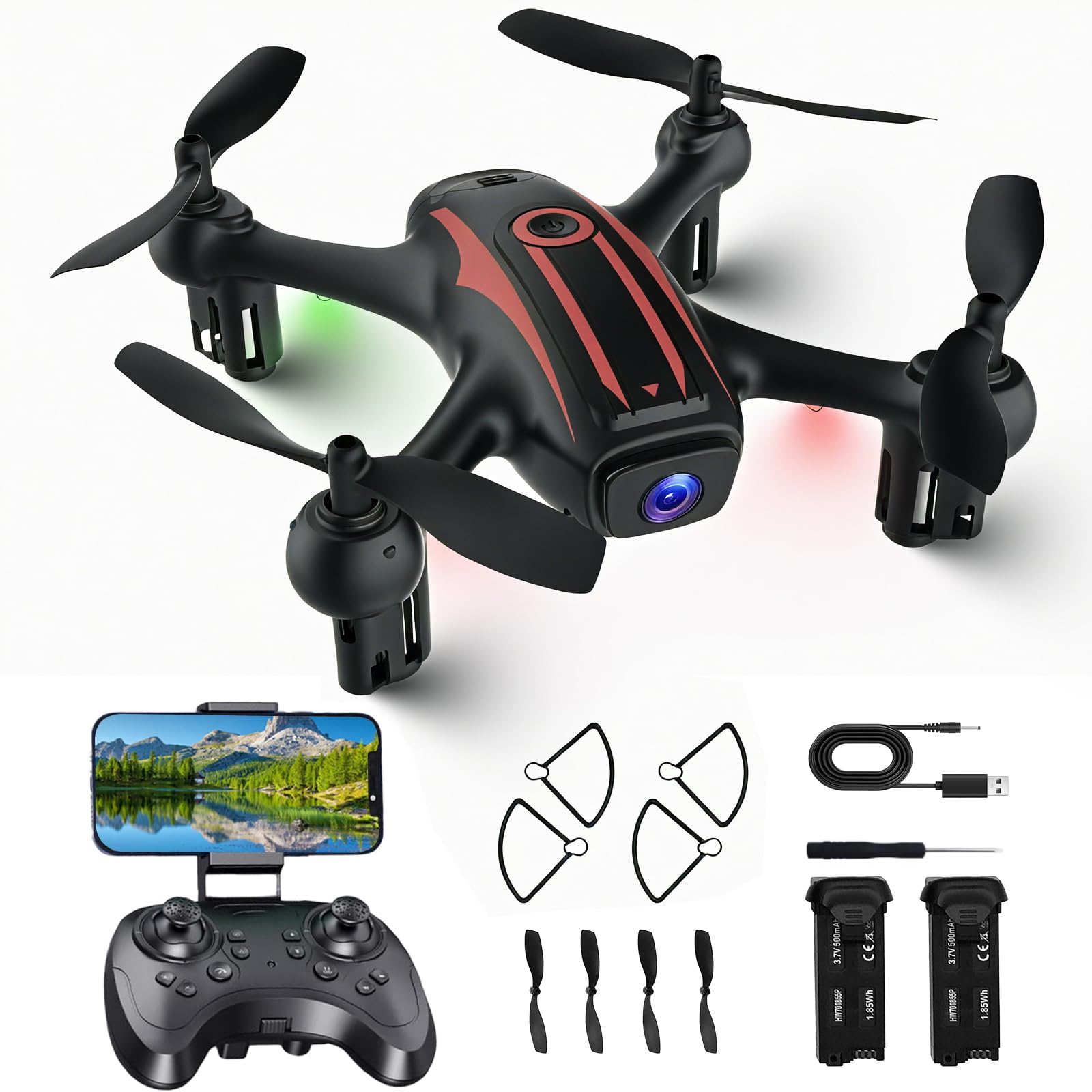 1080P HD Camera Drone for Kids & Adults